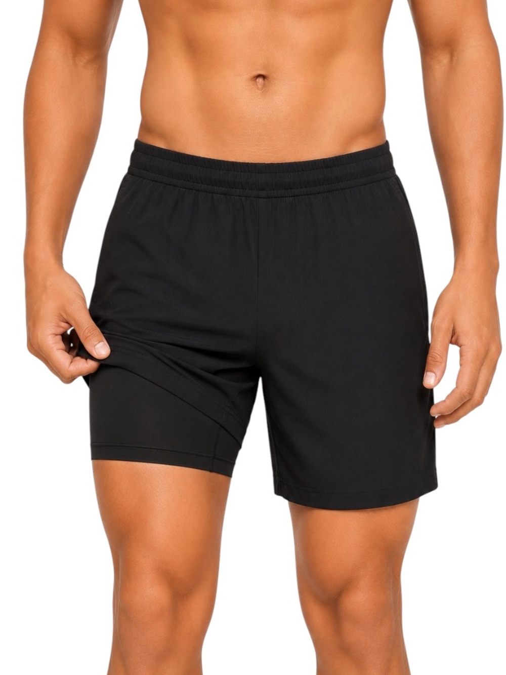 Chubbies The Secret Agents Shorts with Liner Black 7” Size 2XL